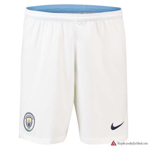 Pantalones Manchester City Primera equipación 2018-2019 Blanco